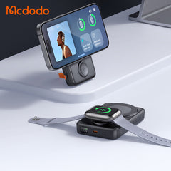 CARREGADOR PORTÁTIL MCDODO 20W SEM FIO PARA SMARTWATCH