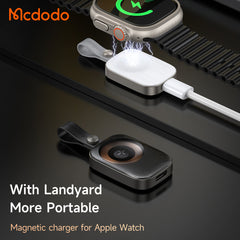 CARREGADOR MAGNETICO MCDODO TIPO-C PARA APPLE WATCH FEMININO