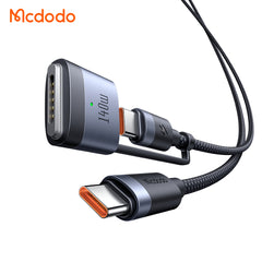 CABO DE CARREGAMENTO MCDODO 2 EM 1 TIPO C + MAGSAFE PC 240W/140W 2M