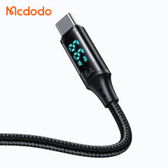 CABO DE DADOS MCDODO DISPLAY DIGITAL USB TIPO-C 1,2M