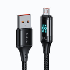 CABO MCDODO DE CARREGAMENTO DIGITAL HD MICRO USB 1.2M