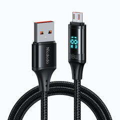 CABO MCDODO DE CARREGAMENTO DIGITAL HD MICRO USB 1.2M